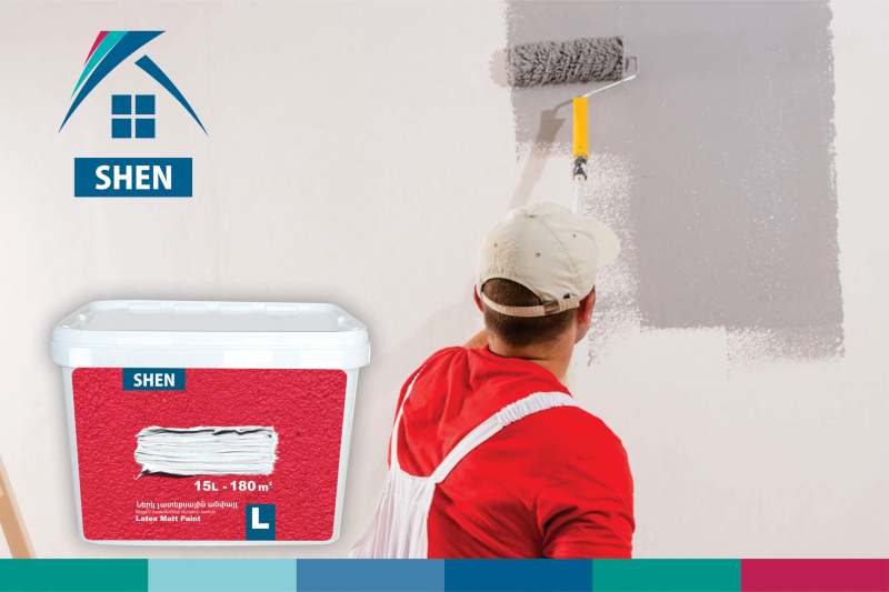 l լատեքսային ներկ անփայլ l матовая латексная краска l latex matt paint
