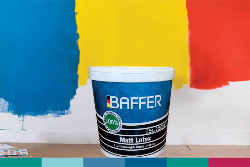 baffer լատեքսային ներկ baffer латексная краска baffer latex paint