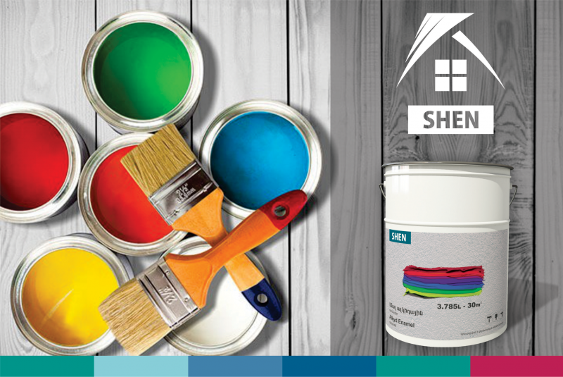 էմալ ալկիդային գունավոր эмаль алкидная цветная alkyd enamel colored