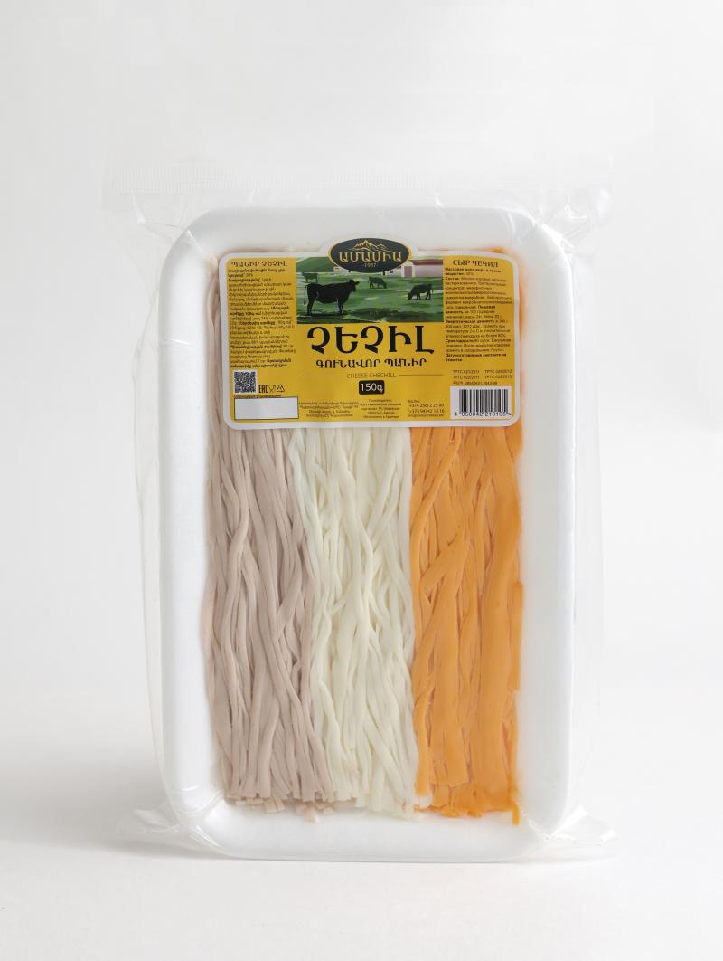 պանիր չեչիլ գունավոր վակում յուղայնությամբ կգ