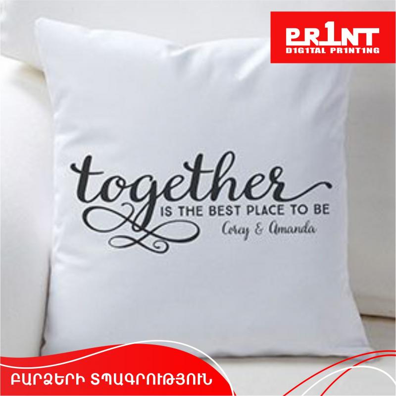 բարձի տպագրություն