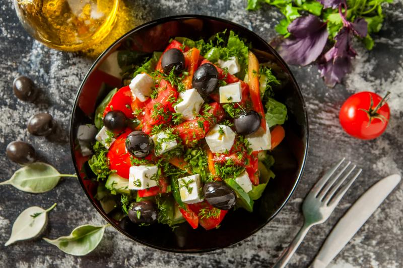 հունական греческий greek salad