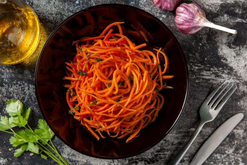 կորեական корейский салат carrot salad