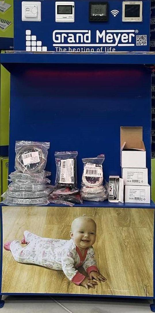 գրանդ մեյեր տաք հատակներ և թերմոռեգուլյատորներ электрический теплый пол grand meyer grand meyer heating cables and temperature controllers