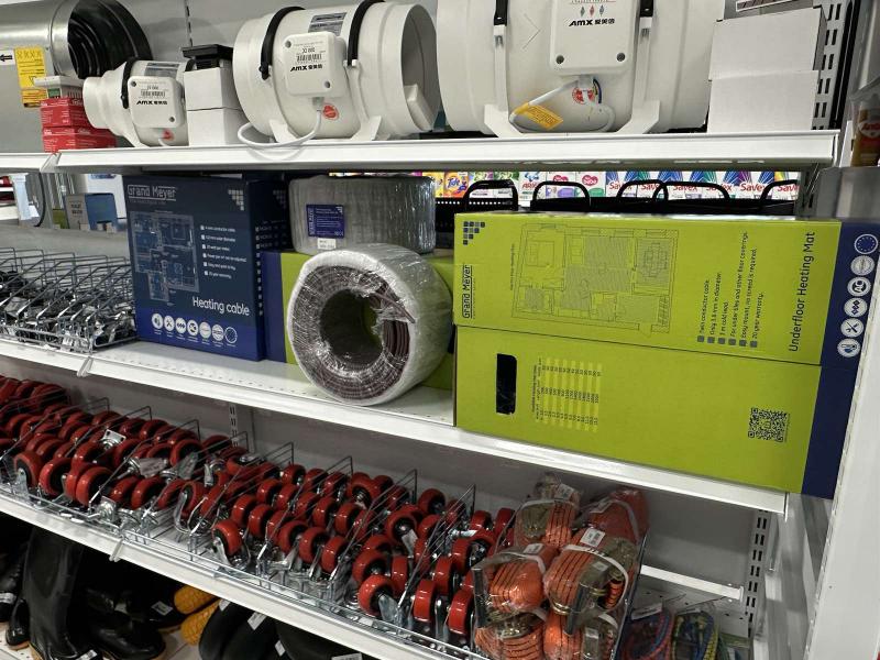 գրանդ մեյեր տաք հատակներ և թերմոռեգուլյատորներ электрический теплый пол grand meyer grand meyer heating cables and temperature controllers