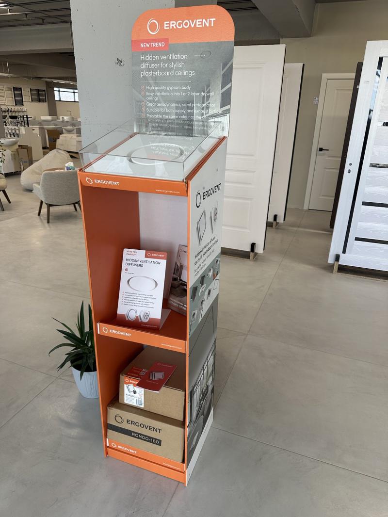 էրգովենտ դիֆֆուզորներ ergovent безрамные воздухораспределители ergovent diffusers